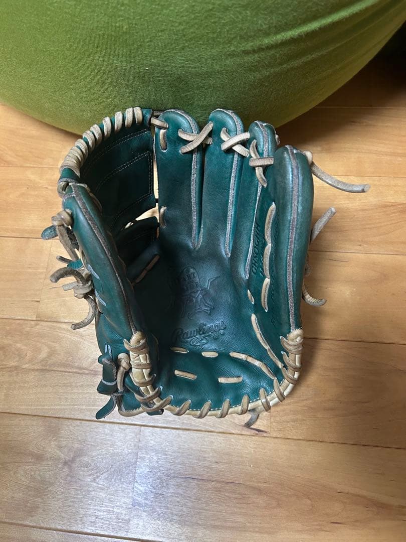 Rawlings ローリングス 硬式グローブ投手用緑色