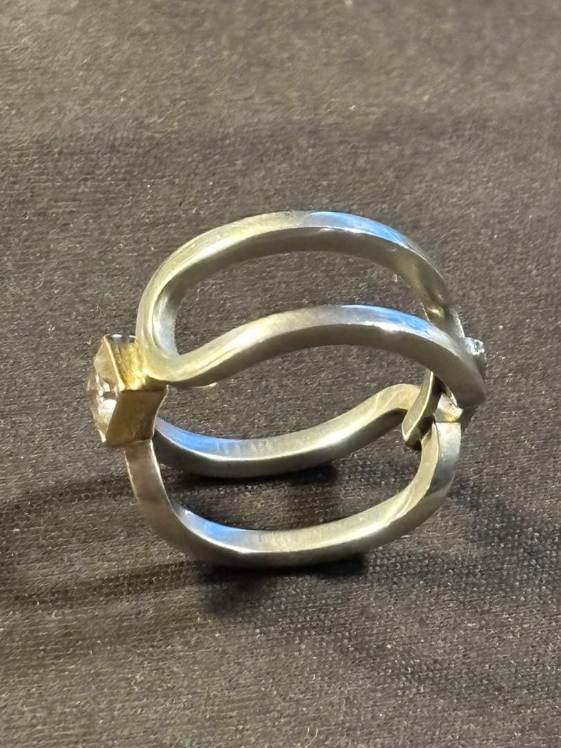 ADLIN HUE アドリンヒュー White Topaz Verna Ring