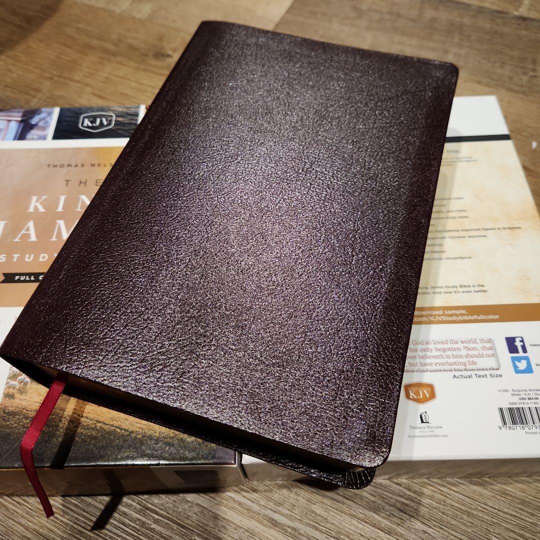 The King James Study Bible フルカラー版　聖書　英語