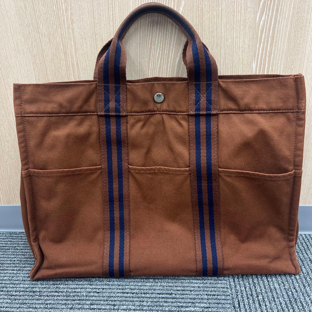 momoさん専用 エルメス ブラウン トートバッグ