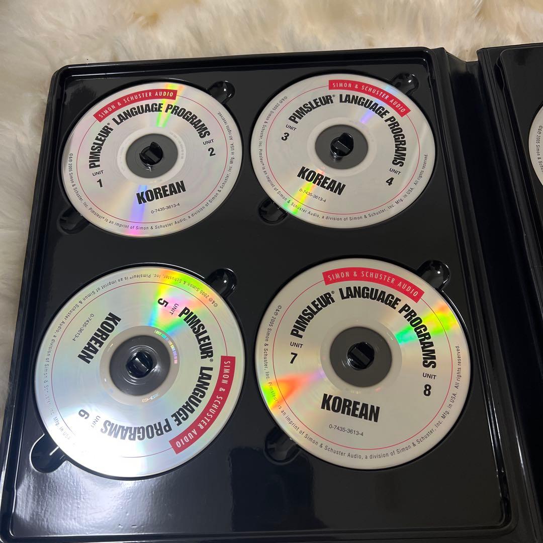 Simon & Schuster社 韓国語音声学習プログラムCDセット
