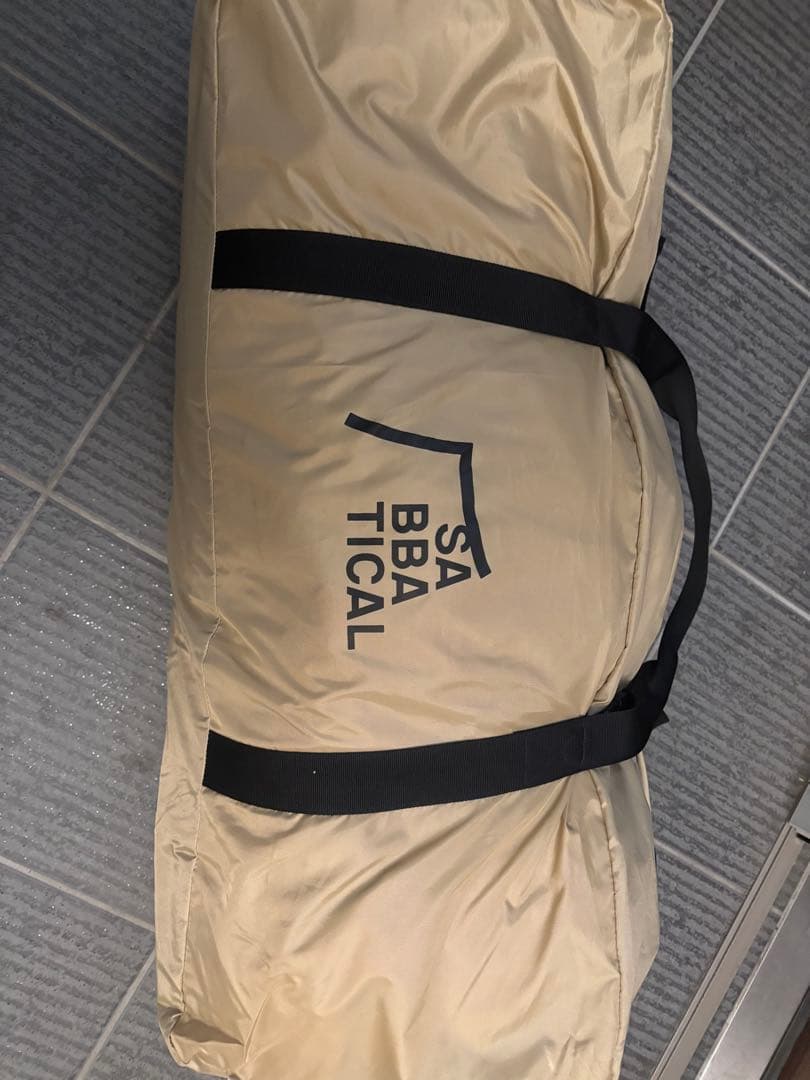 SABBATICAL モーニンググローリーTC 自作グランドシート付き