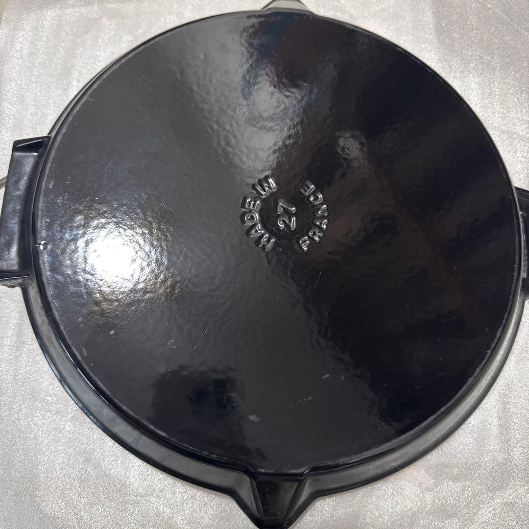staub ラウンドグリルパン 27cm