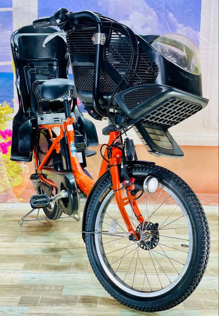 超特価！アンジェリーノ⭐️ブリヂストン子供乗せ電動アシスト自転車Y2332