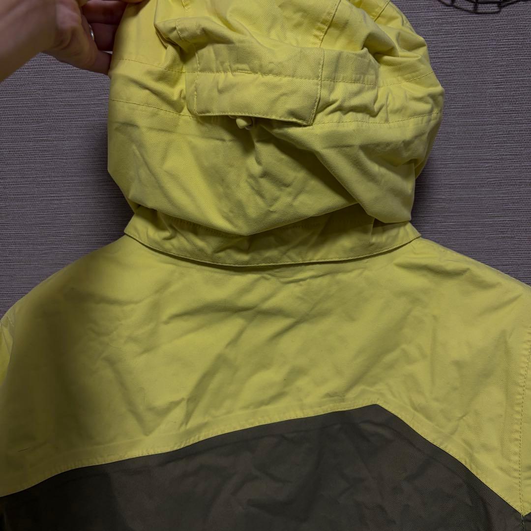 Burton 防水フード付きウェア イエロー/オリーブ スノボウェア スノボ