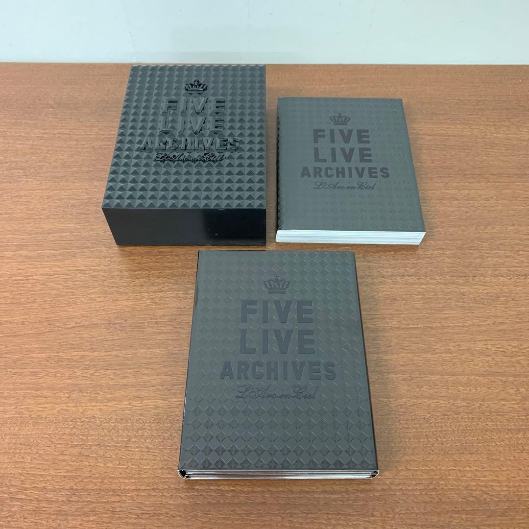 ❶　ラルクアンシエル　FIVE LIVE ARCHIVES 完全生産限定盤