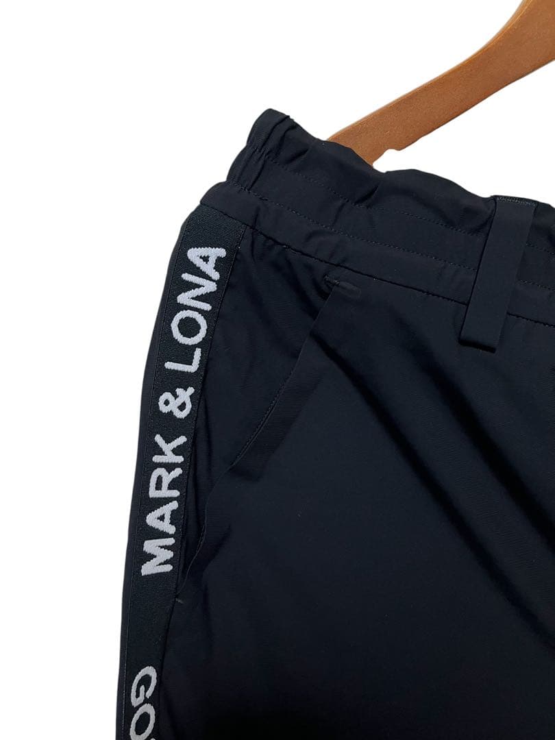 マークアンドロナ レボリューションテックパンツ　ブラック　50 新品