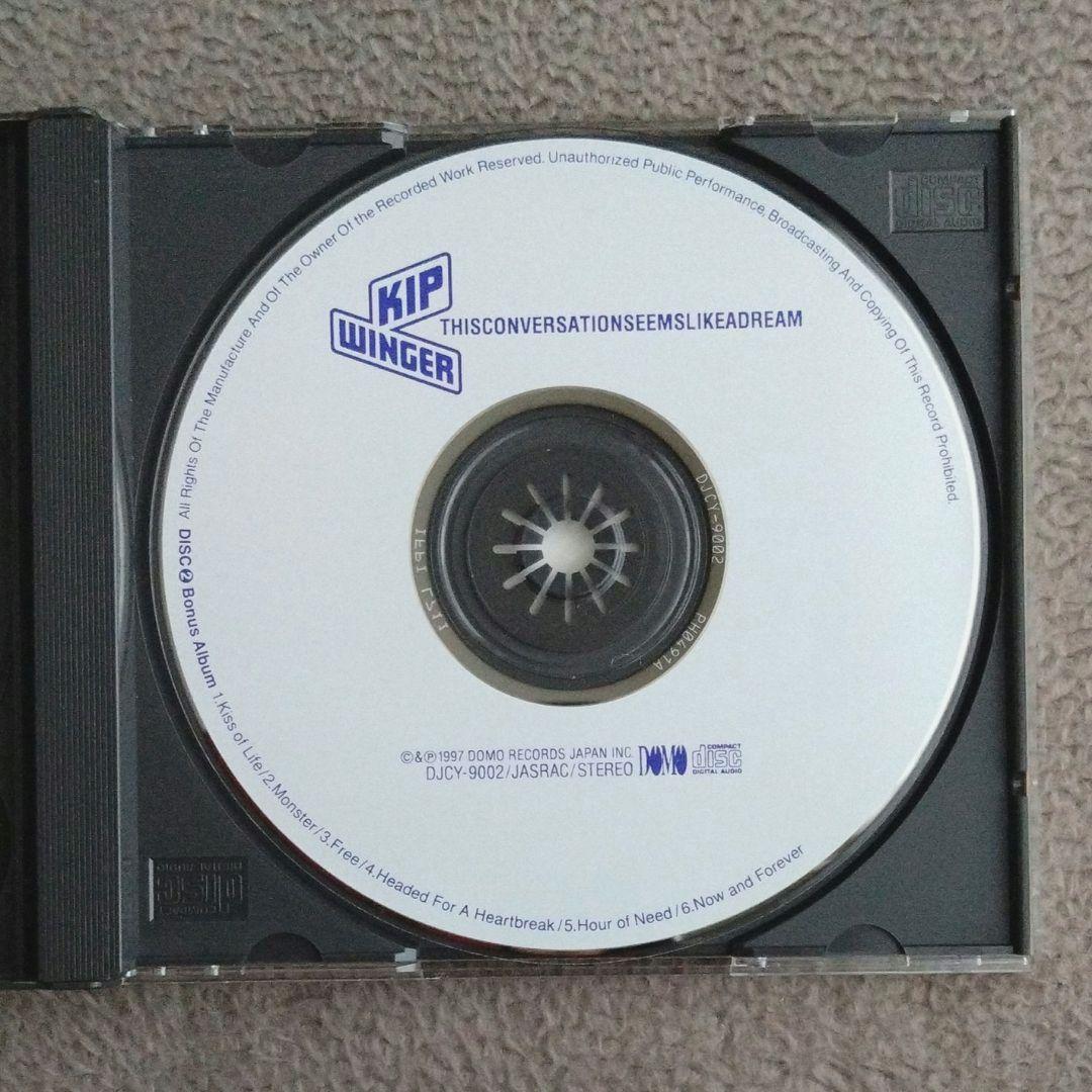キップ・ウィンガー Kip Winger 直筆サイン入り CD Solo