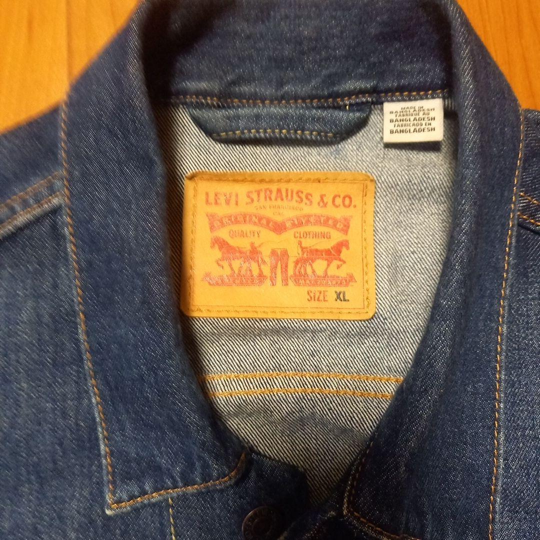 Levi's ダークブルー デニムジャケット　XL