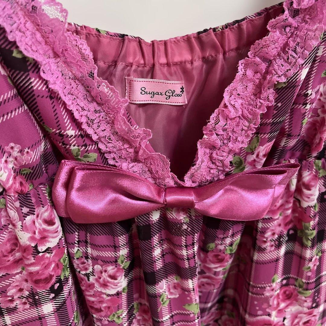 MA＊RS 薔薇チェック柄