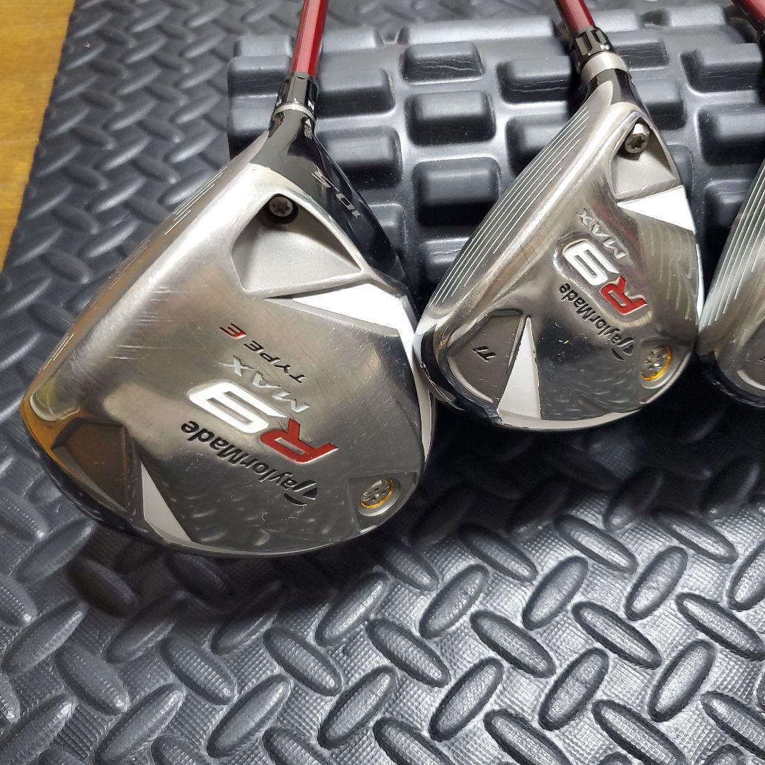 TaylorMade テーラーメイド R9 MAX メンズ ゴルフセット 11本