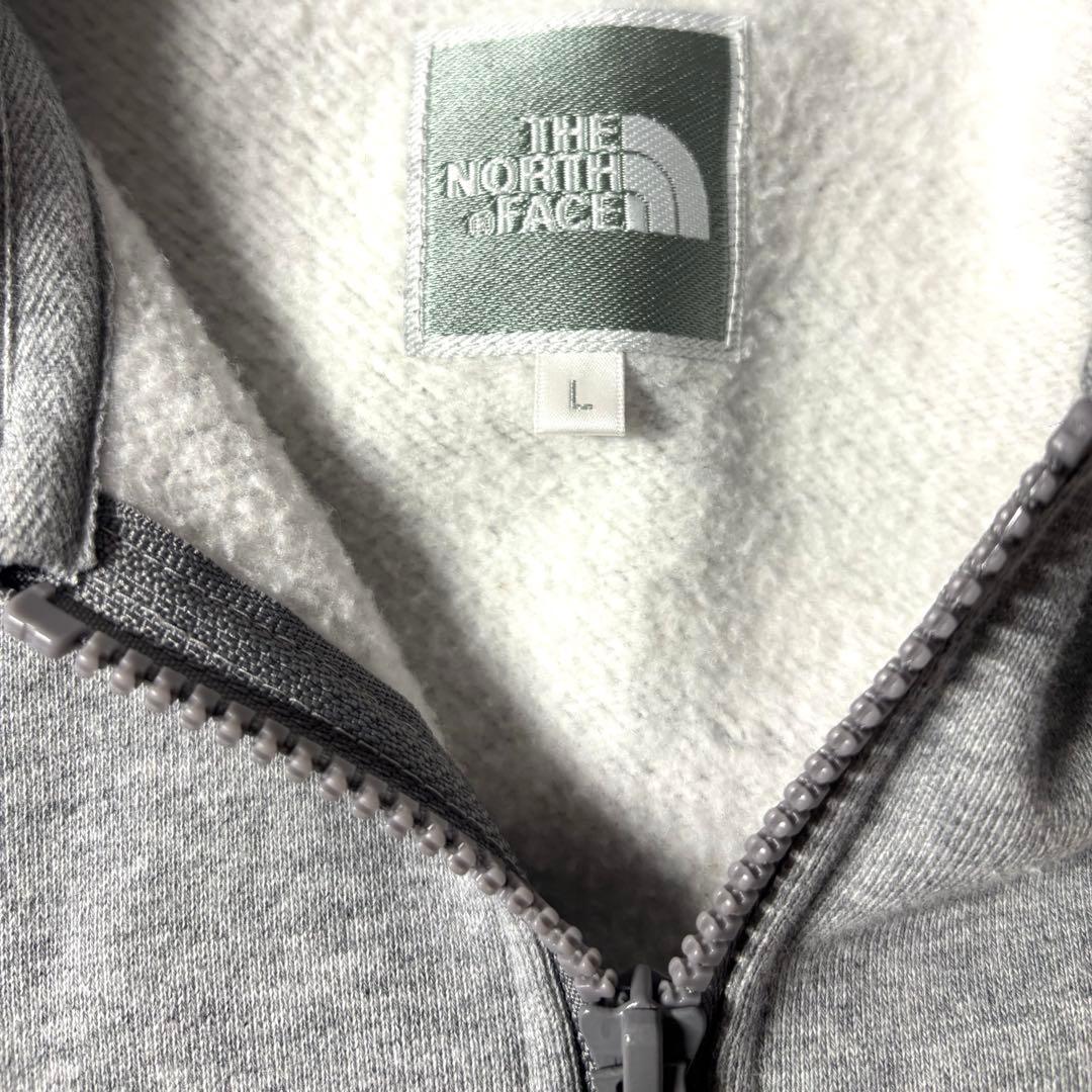 【2525】THE NORTH FACE グレー パーカー L