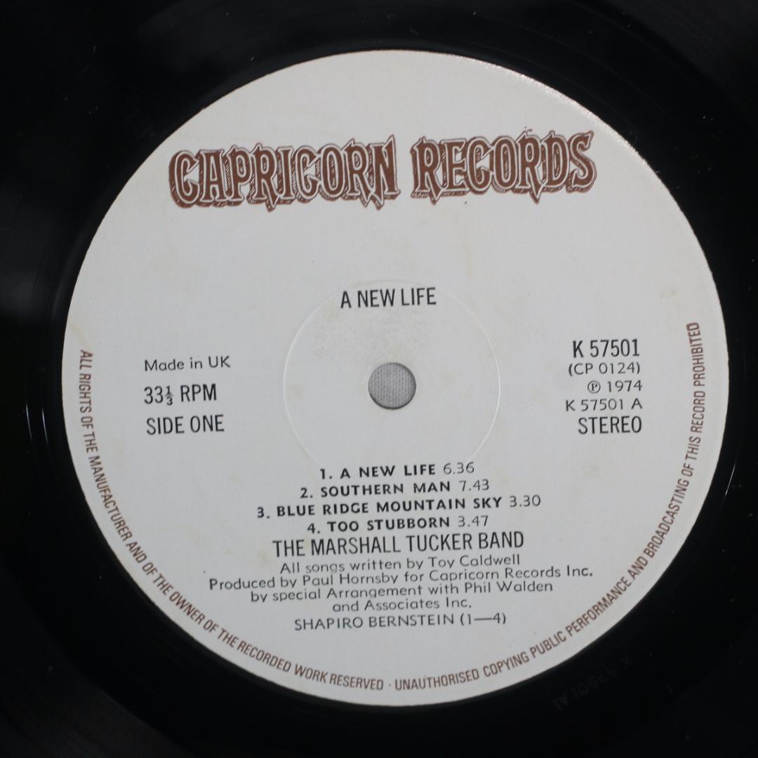 英LP A New Life The Marshall Tucker Band
