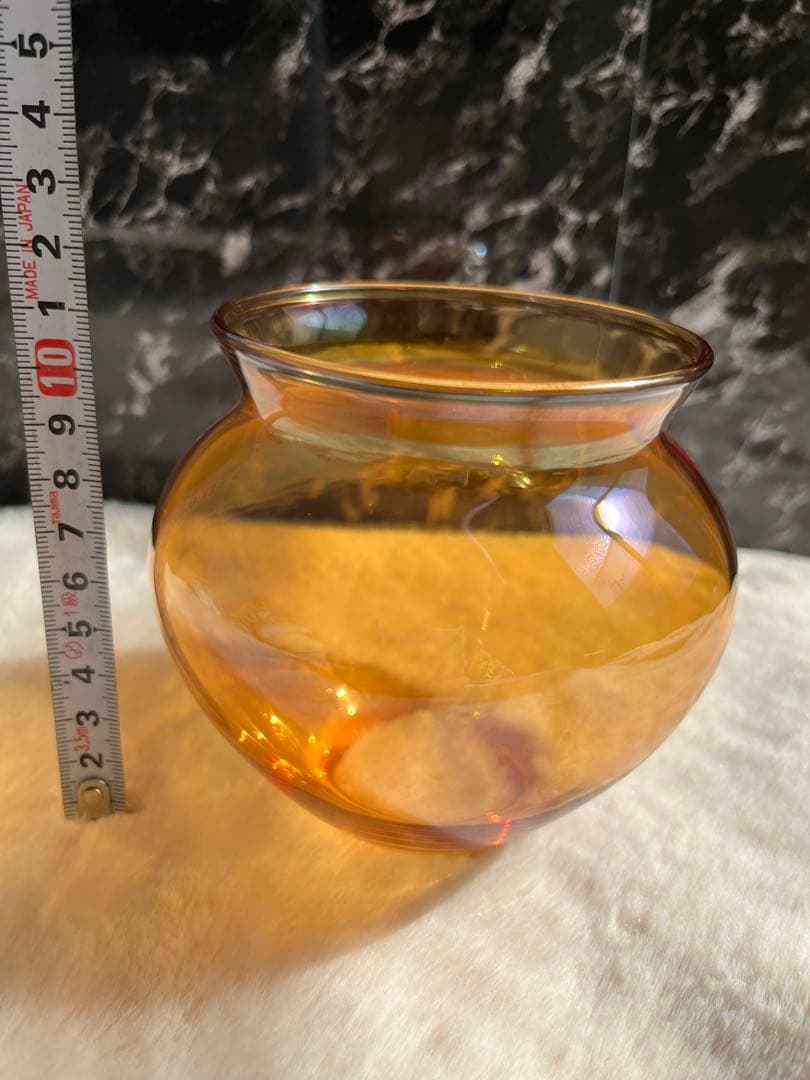 Tilleyランタン　交換用ホヤ　琥珀色