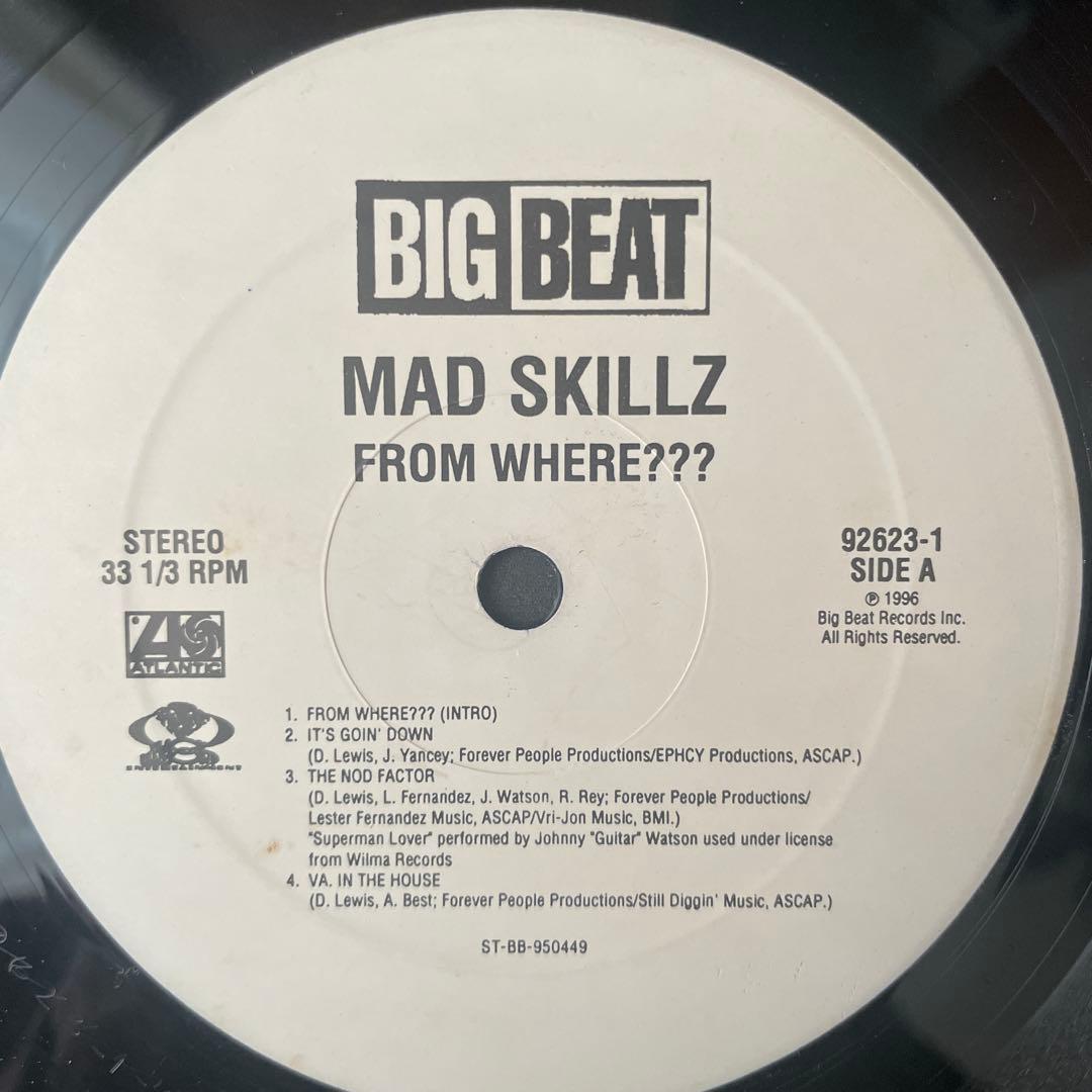 Mad Skillz From Where??? 2LP レア