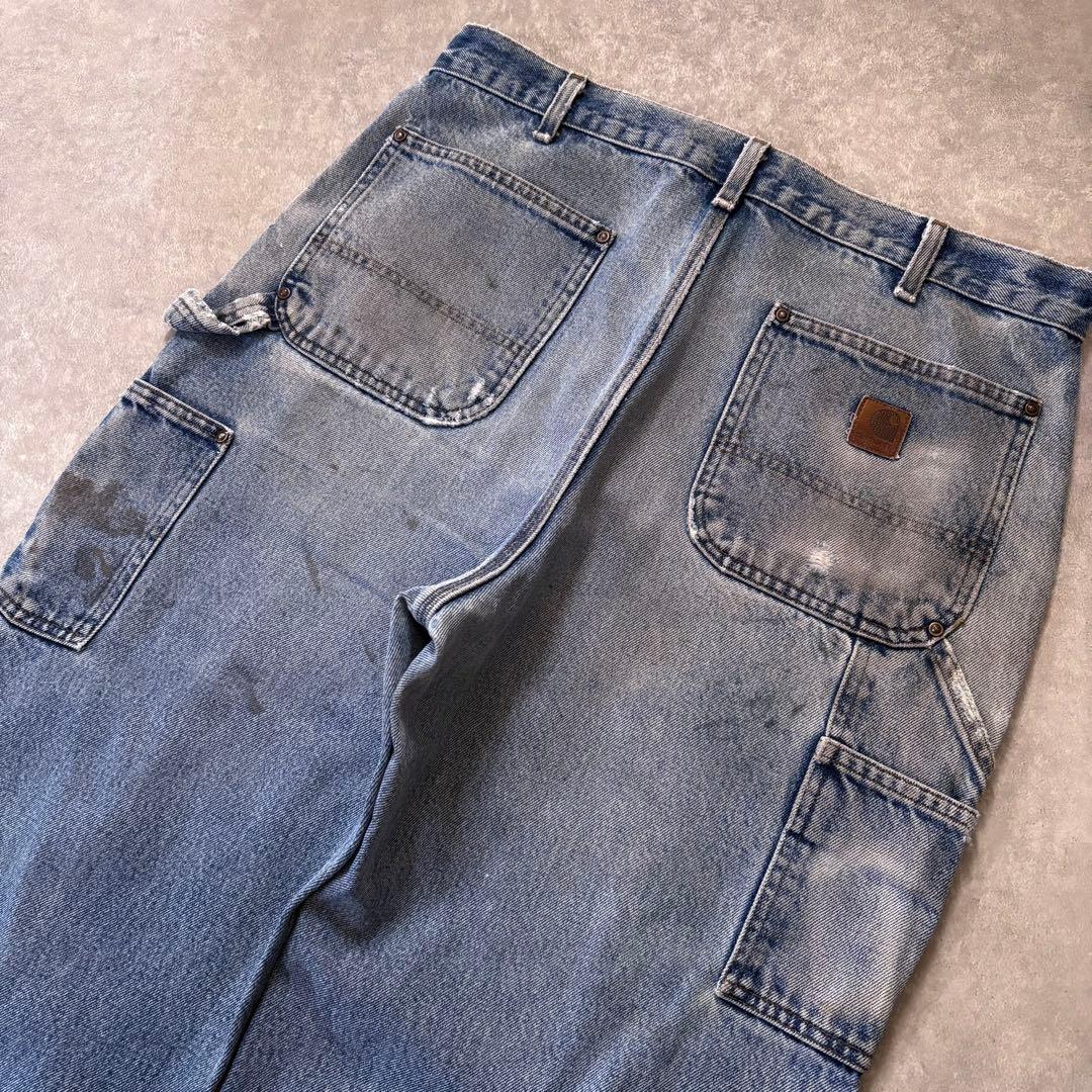 パンツ Carhartt Double Knee Denim Painter Pants