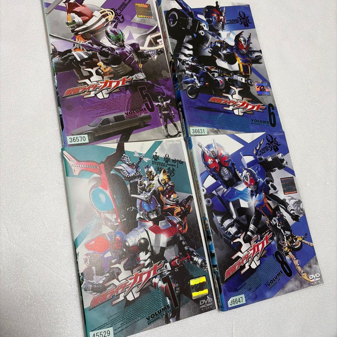 仮面ライダーカブト　全12巻セット　レンタル落ちDVD