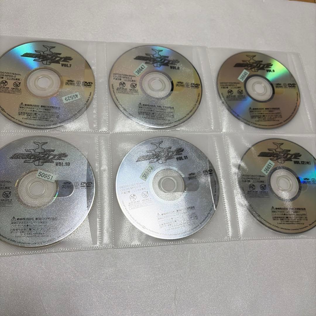 仮面ライダーカブト　全12巻セット　レンタル落ちDVD