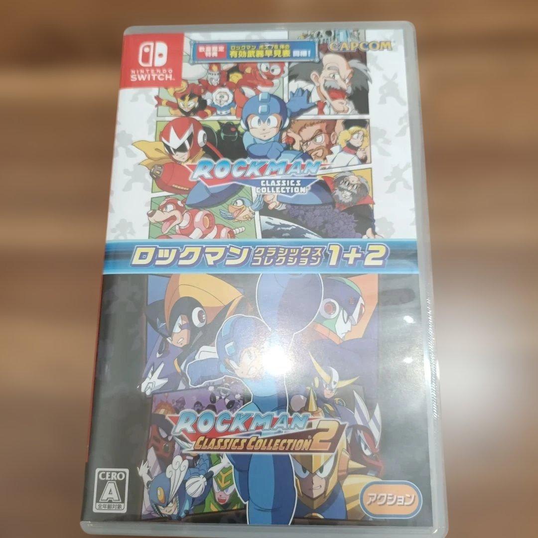 ロックマン クラシックス コレクション 1+2 Nintendo switch