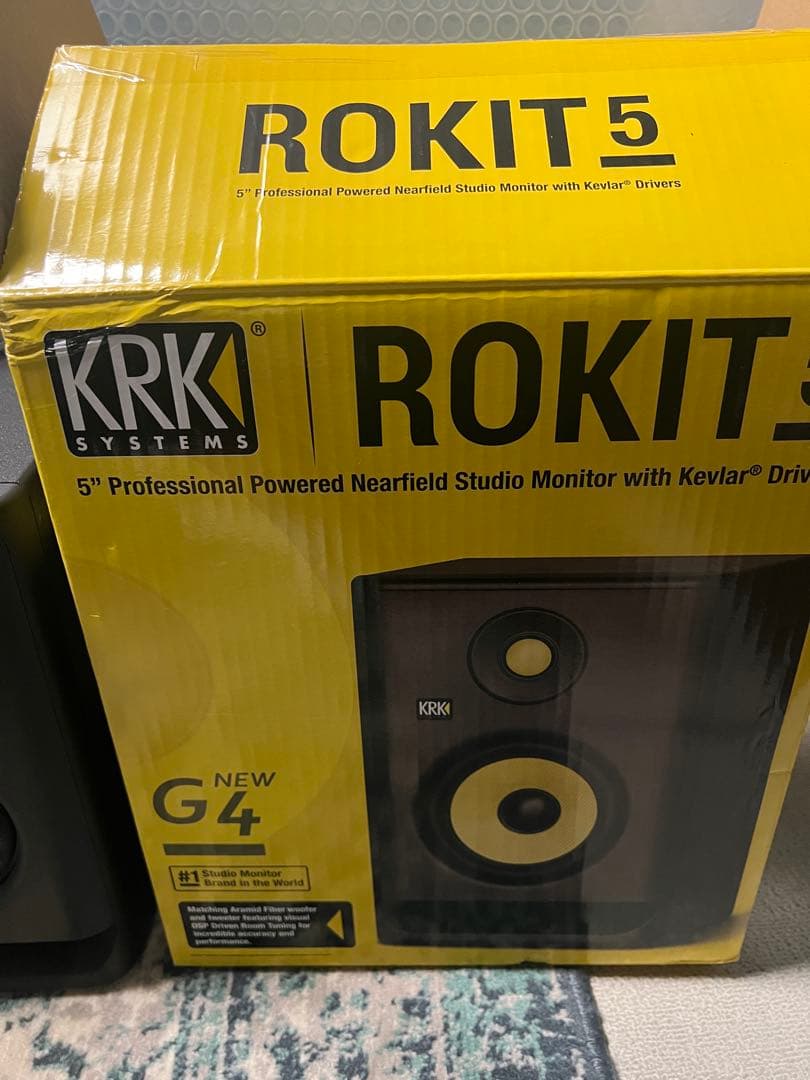 【ジャンク】KRK ROKIT G4 RP5 スタジオモニター