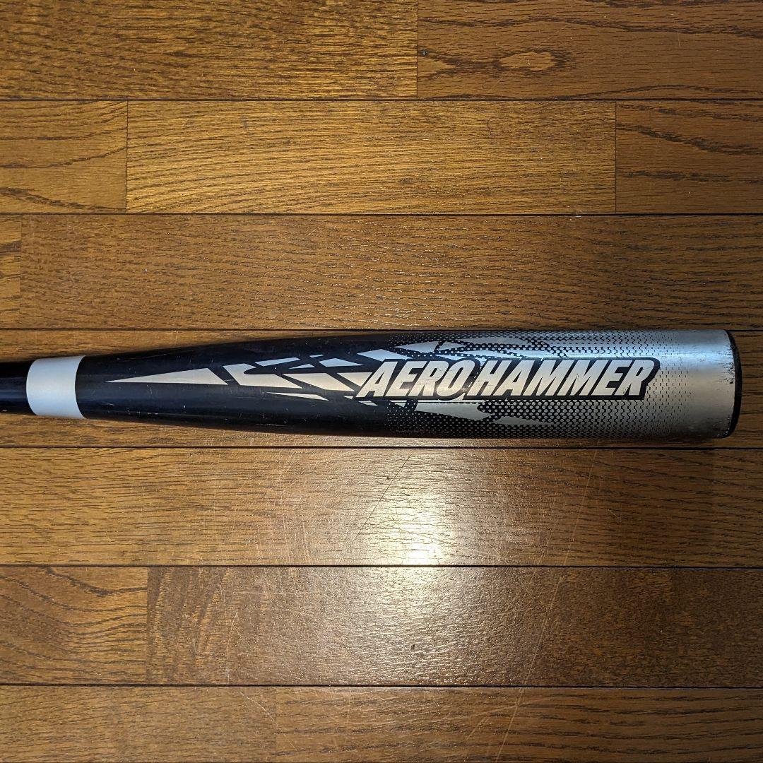 【値下げ可】AEROHAMMER エアロハンマー 軟式バット 87cm