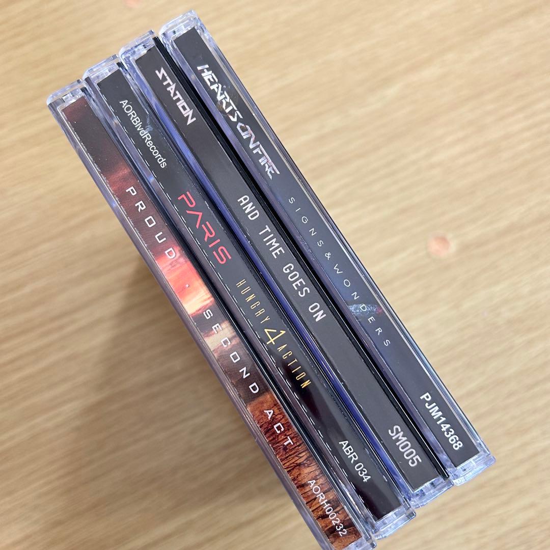 メロディアスハード系輸入盤CD4枚セット