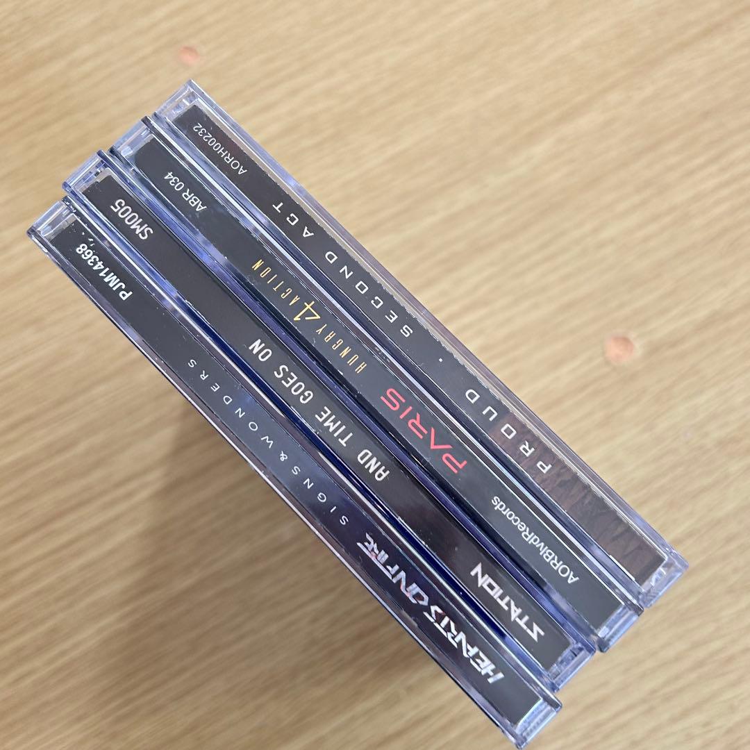 メロディアスハード系輸入盤CD4枚セット