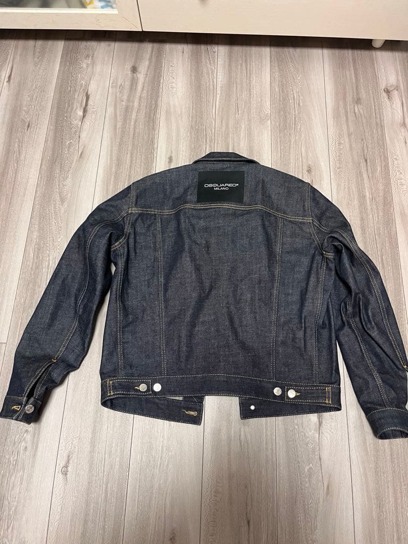 DSQUARED2 ダークブルー デニムジャケット