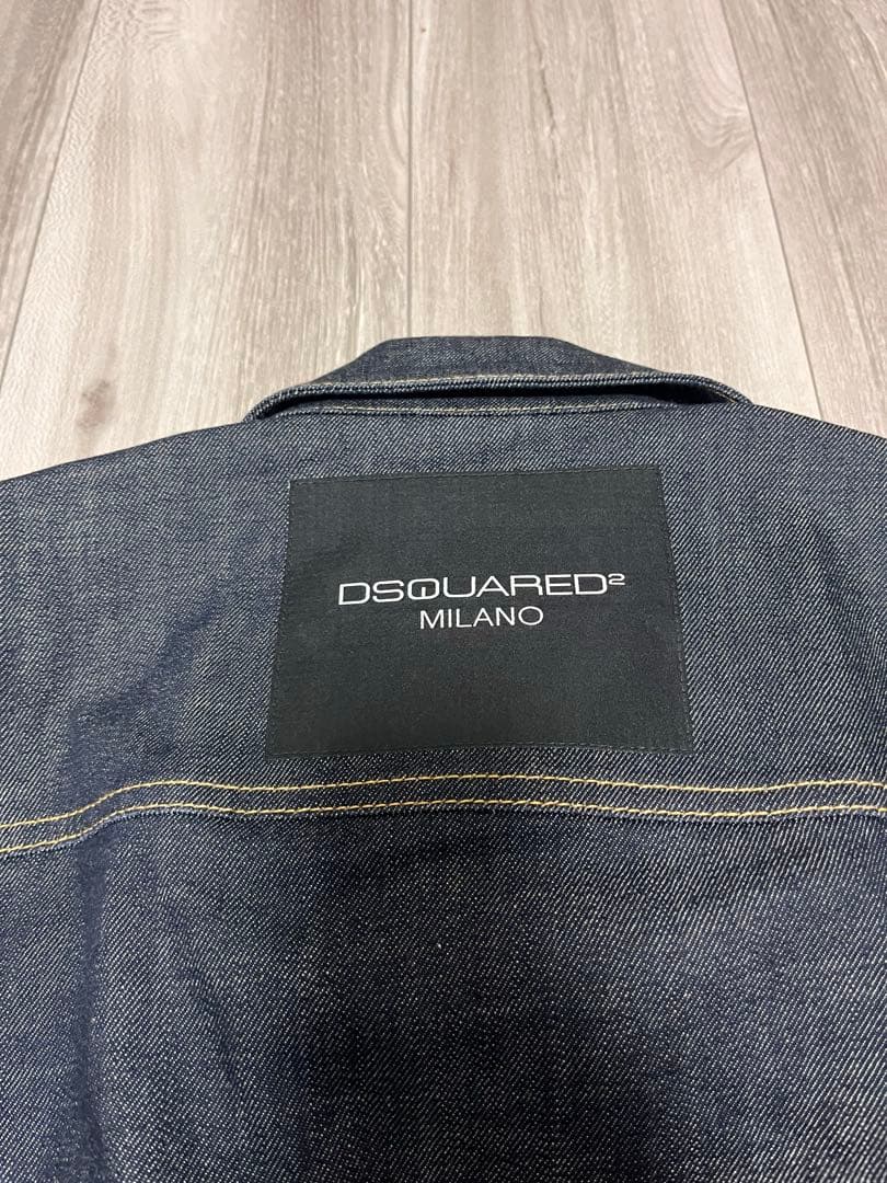 DSQUARED2 ダークブルー デニムジャケット