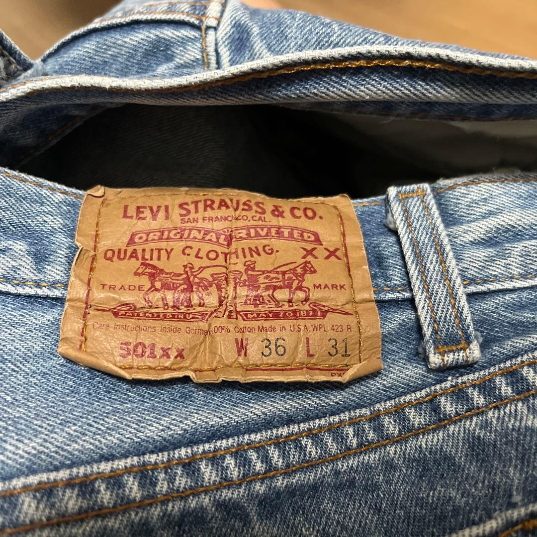 Levi's 501XX ストレートデニム W36 L31 リーバイス　USA製