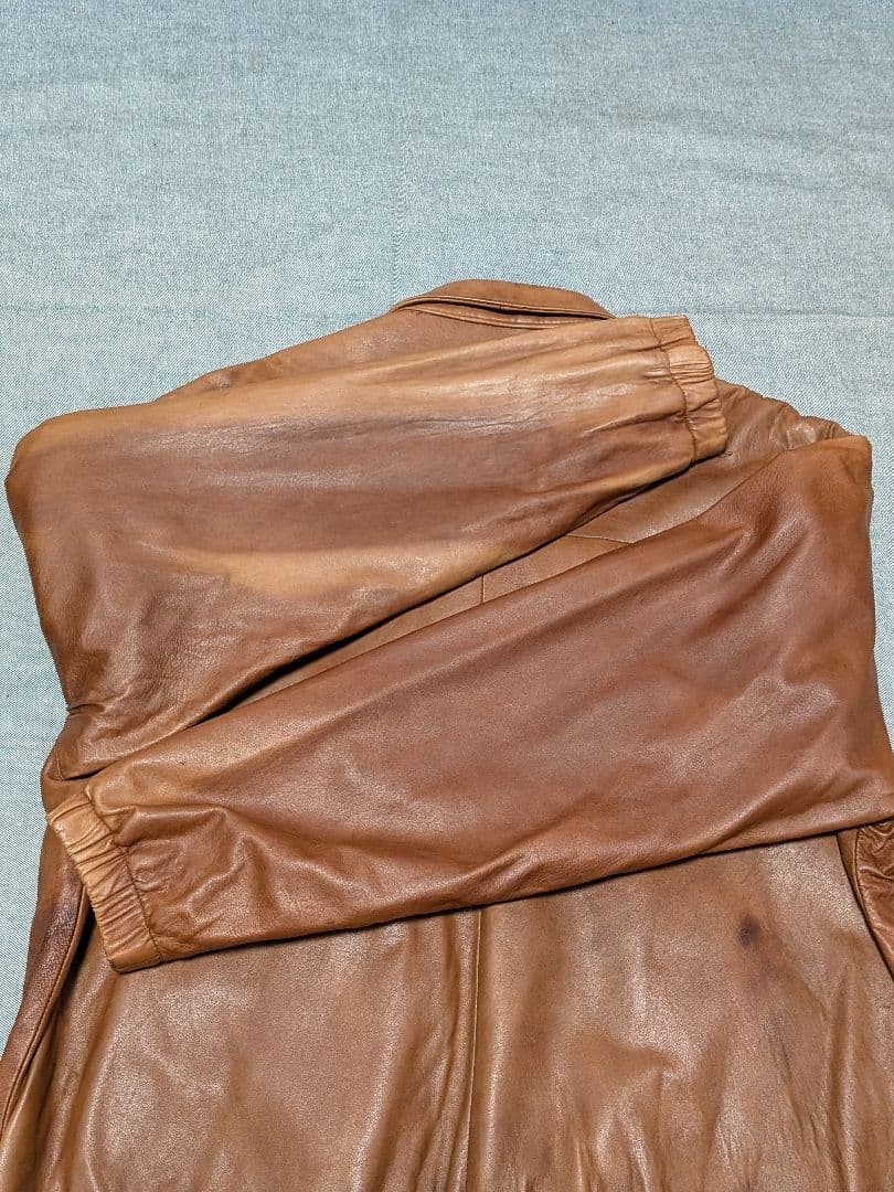 ralph lauren ポニー無し swingtop leather jkt