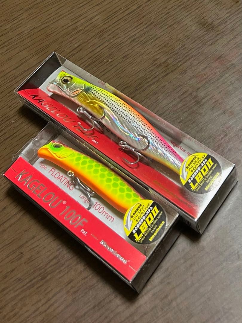 メガバス　カゲロウ 124f 100f 限定カラー