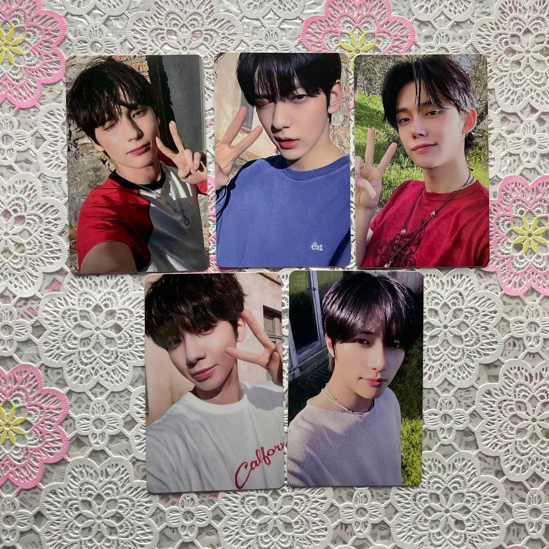 TXT LINE music Love Language トレカ 5枚セット