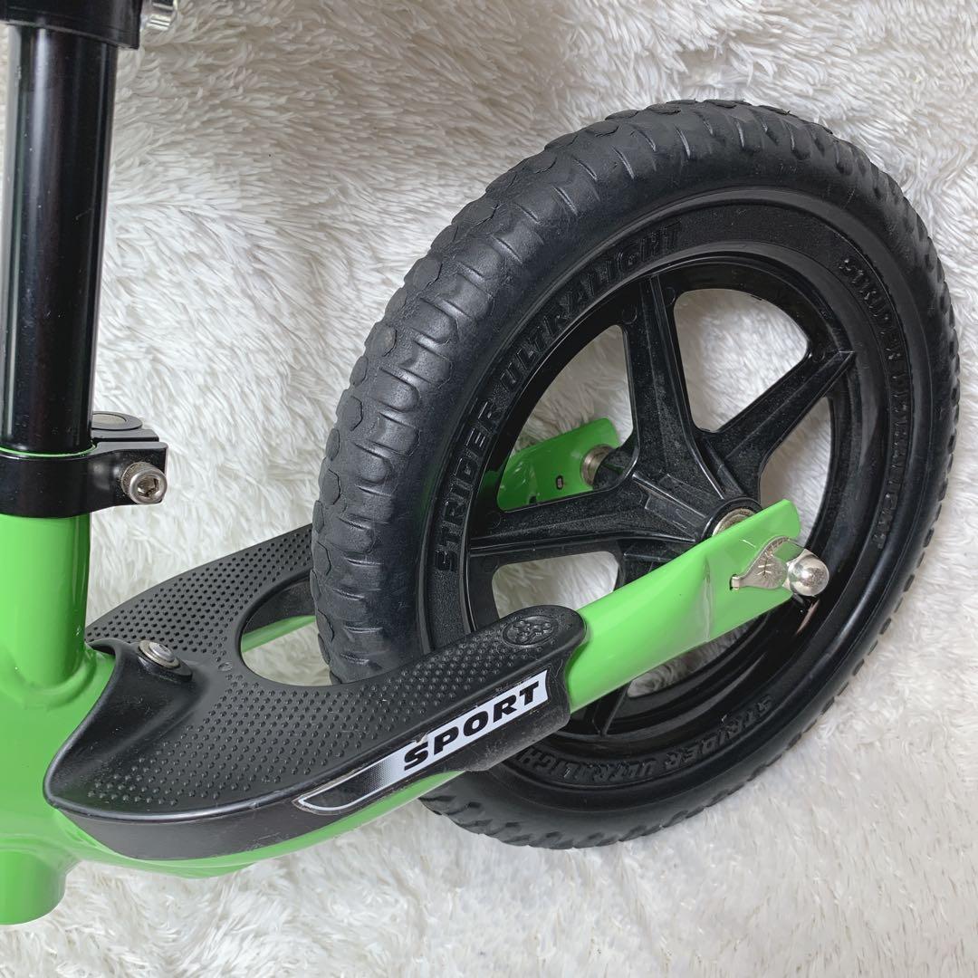 【美品】STRIDER 12 SPORT グリーン ストライダー