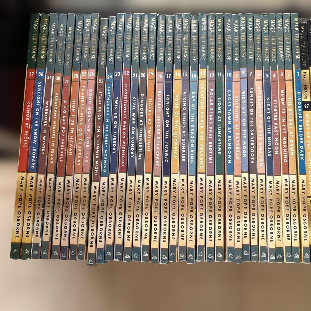 英語　Magic Tree House 60冊セット　Merlin Misson
