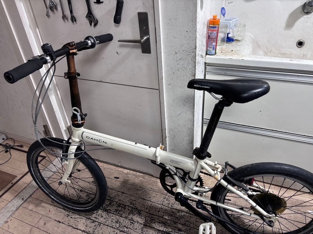 DAHON SPEED 折りたたみ自転車 ホワイト