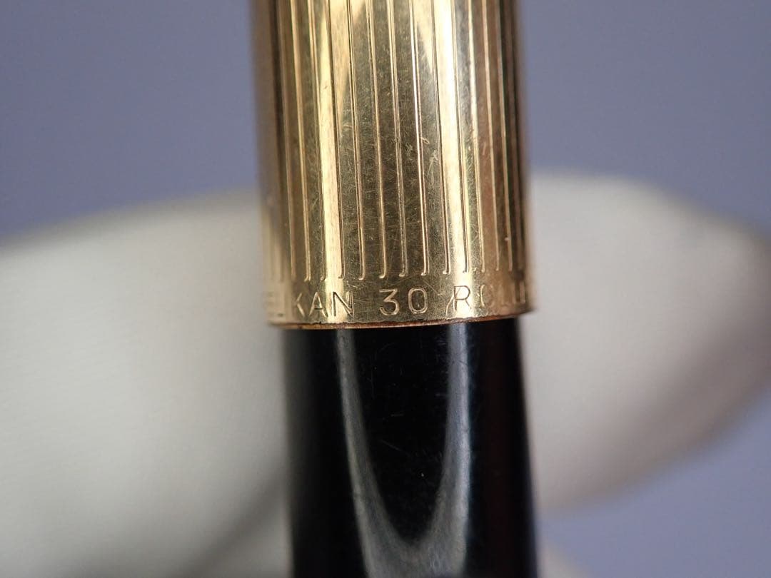 Pelikan 30 ROLLED GOLD 万年筆 EF ヴィンテージ