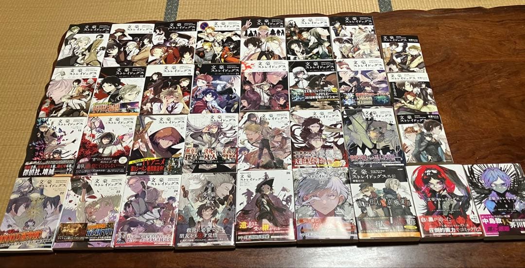 文豪ストレイドッグス全巻(1〜27巻)＋BEAST(1〜2巻)＋小説4巻セット