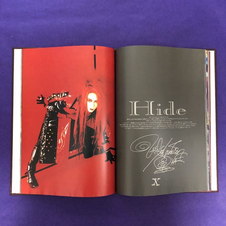 X JAPAN 初版『 Memorial Photo Album 』1994年