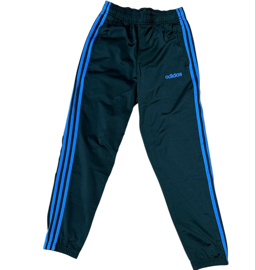 adidas アディダス M ジャージセットセットアップ カーキ/ブルー