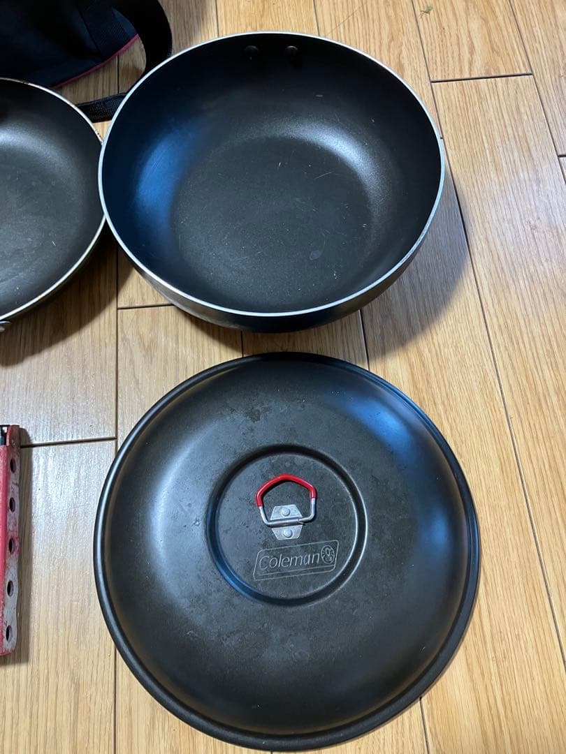 Coleman アルミクッカーセット　フライパン　鍋　コールマン