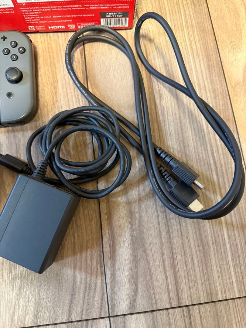 値下げNintendo Switch グレー 本体セット