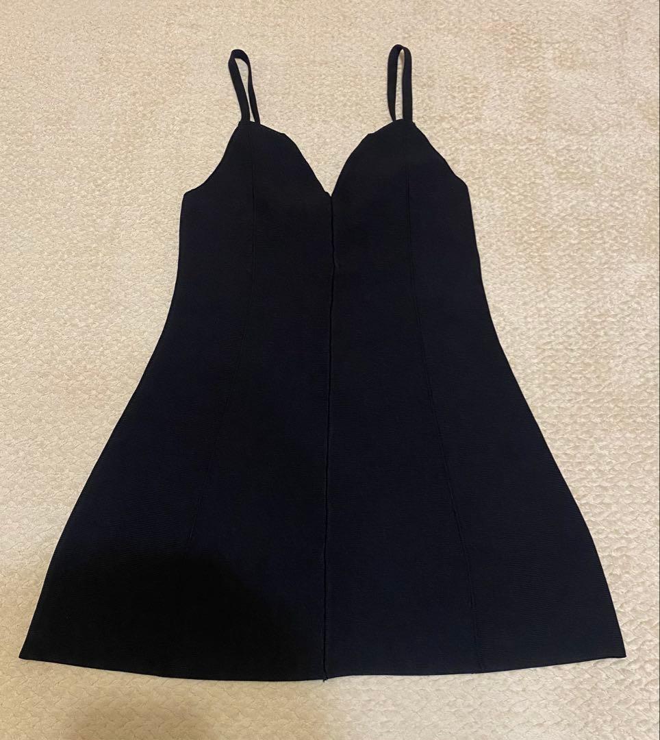 【ポテトヘッド】AMERI PEPLUM FLARE BUSTIER