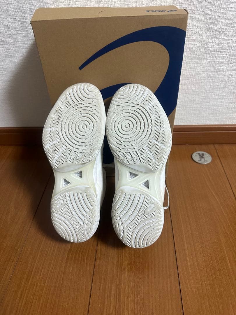 ASICS バスケットボールシューズ ホワイト