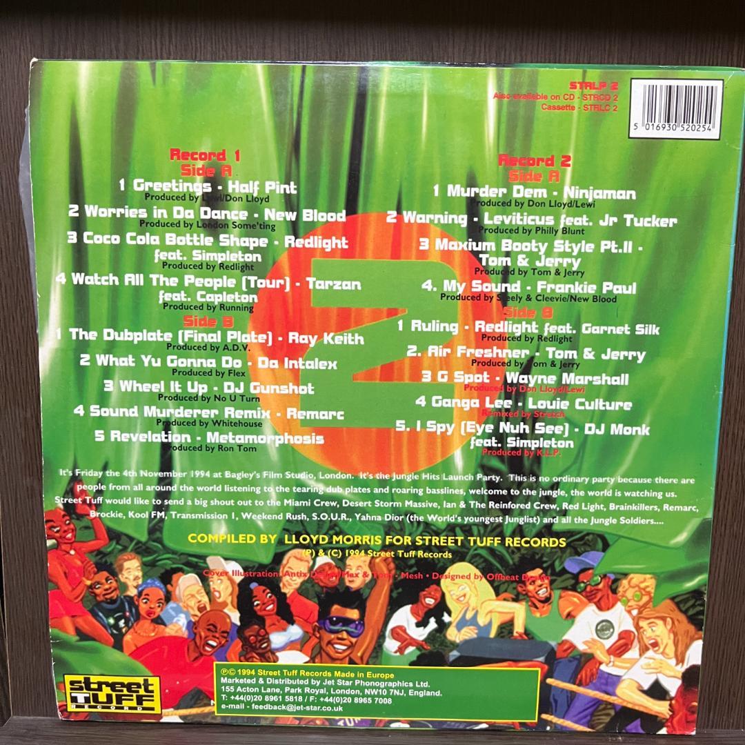 2LP’ Various – Jungle Hits Volume 2