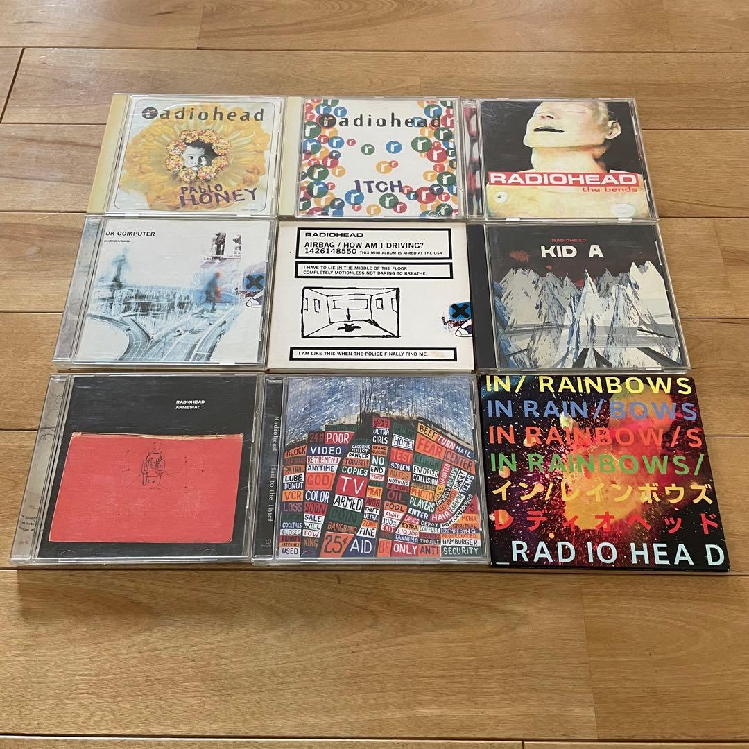 RADIOHEAD レディオヘッド アルバム CD 9枚 セット