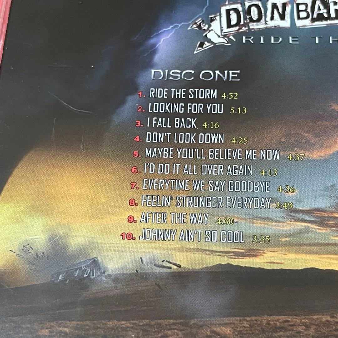 希少Don Barnes Ride the Storm 2枚組 メロハー