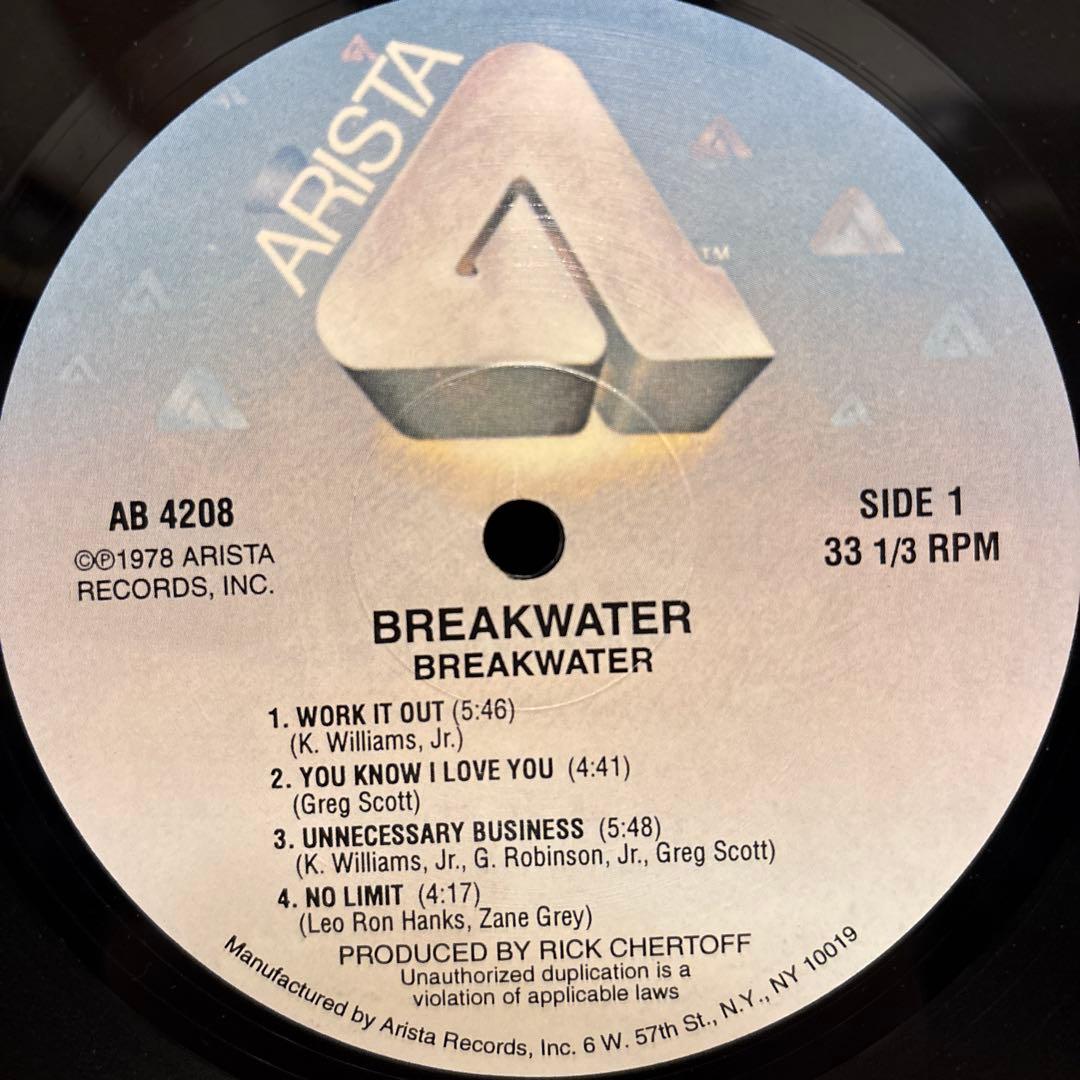 Breakwater レコード LP ブレイクウォーター ファンク