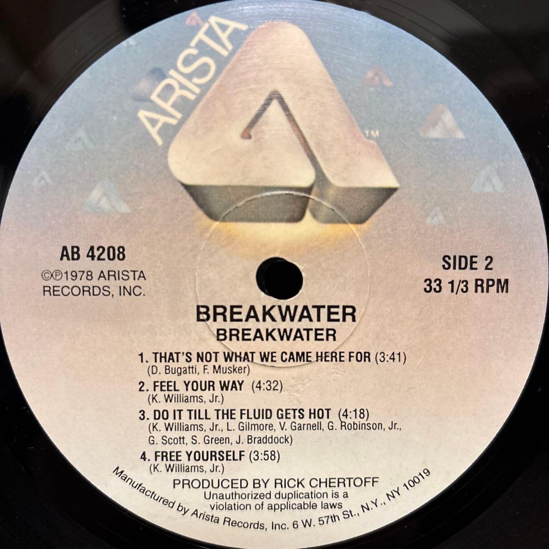 Breakwater レコード LP ブレイクウォーター ファンク