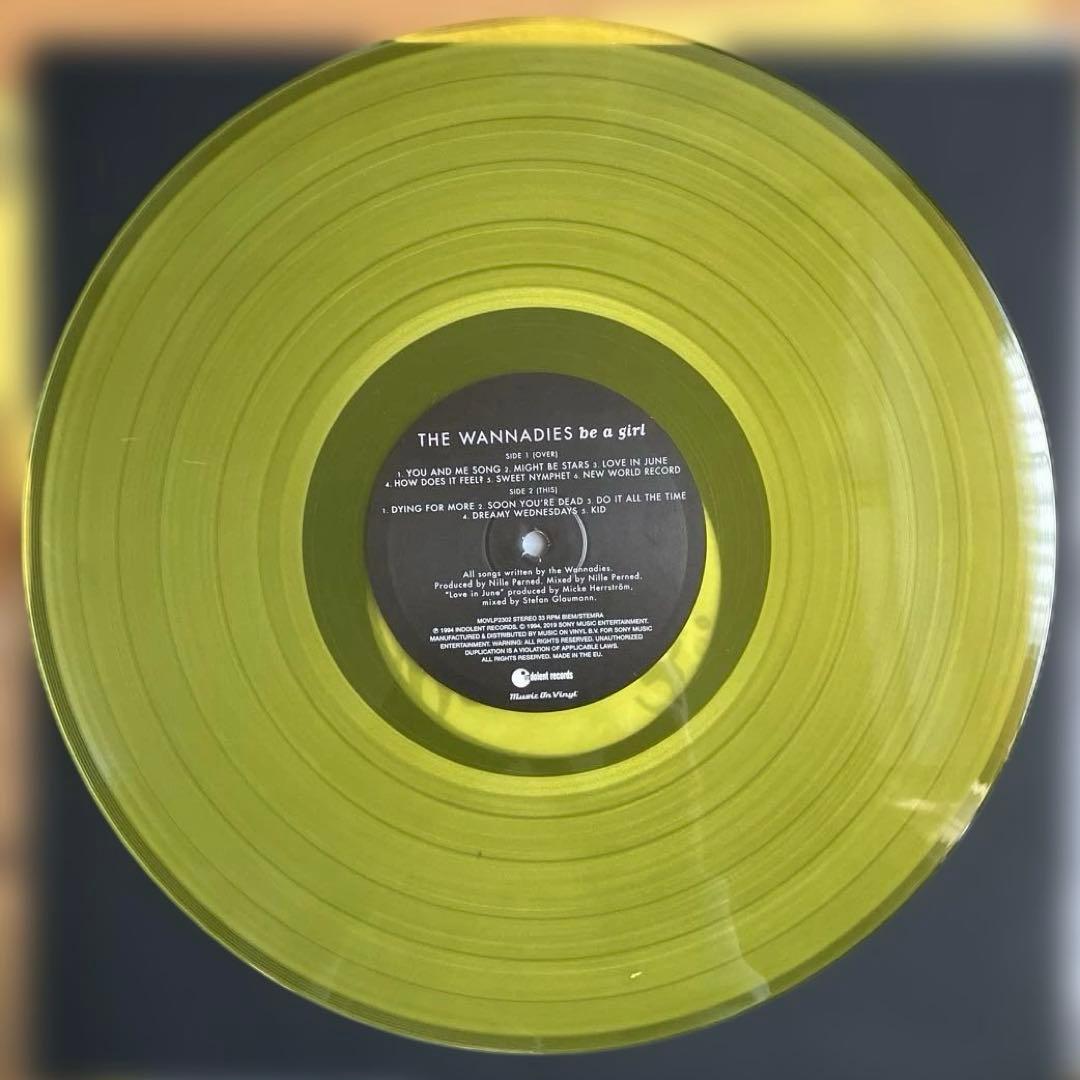 The Wannadies / Be A Girl 限定盤LPレコード